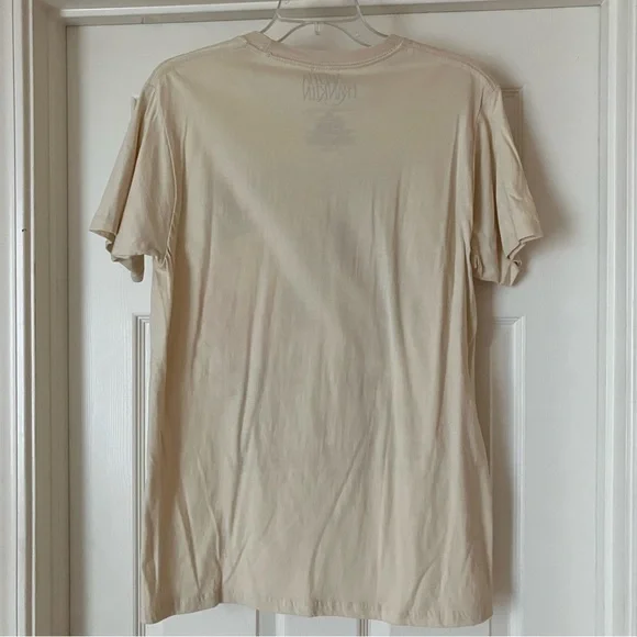 *NEW* ARETHA FRANKLIN The Queen Of Soul Beige T-Shirt L - Picture 4 of 5